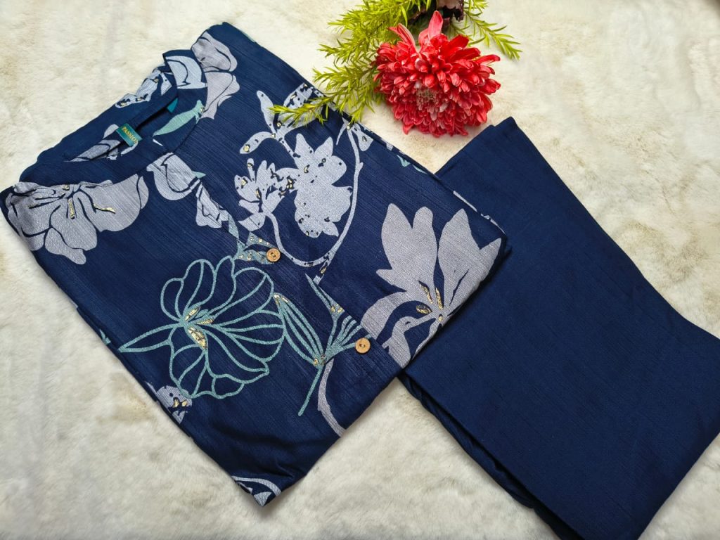 Wedding Season Special Vatican Silk Bright Colour Cord Set with Exclusive Pant