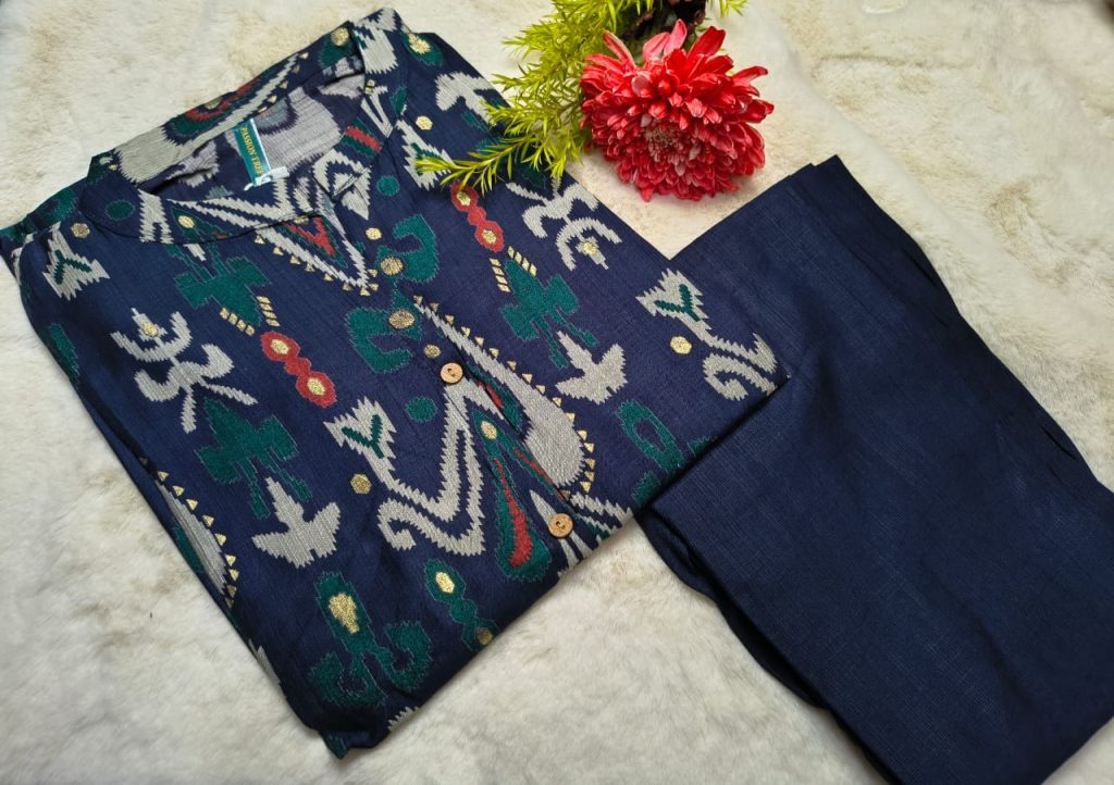 Wedding Season Special Vatican Silk Bright Colour Cord Set with Exclusive Pant