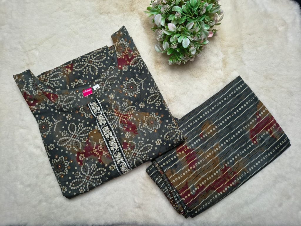 Premium Quality Super Muslin 2 Piece Set