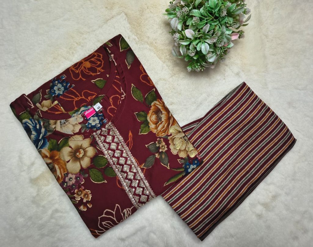 Premium Quality Super Muslin 2 Piece Set