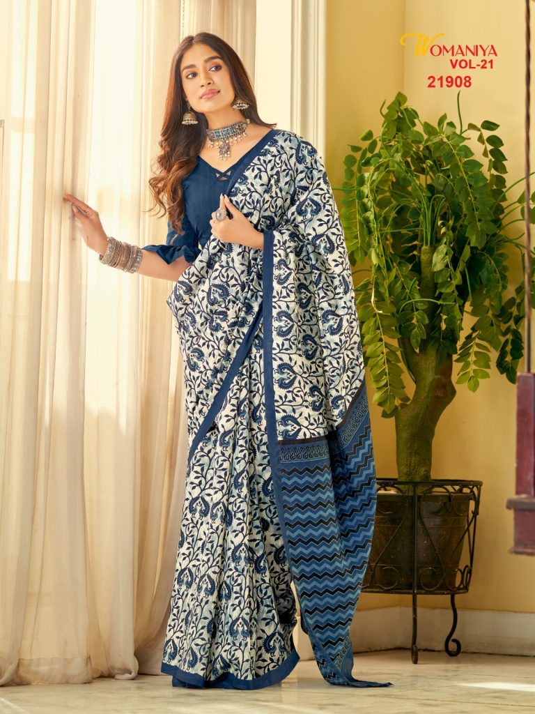 Exclusive Gicha silk Digital print With attached BP